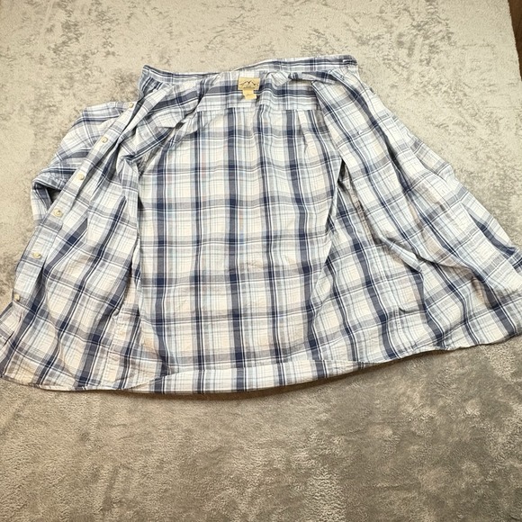 Blue Mountain Men's L Button Down LS Plaid 98% Cotton SEE DESCRIPTION - Picture 3 of 16